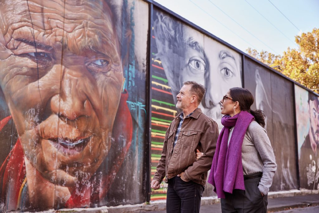 Street art near Fitzroy & Co